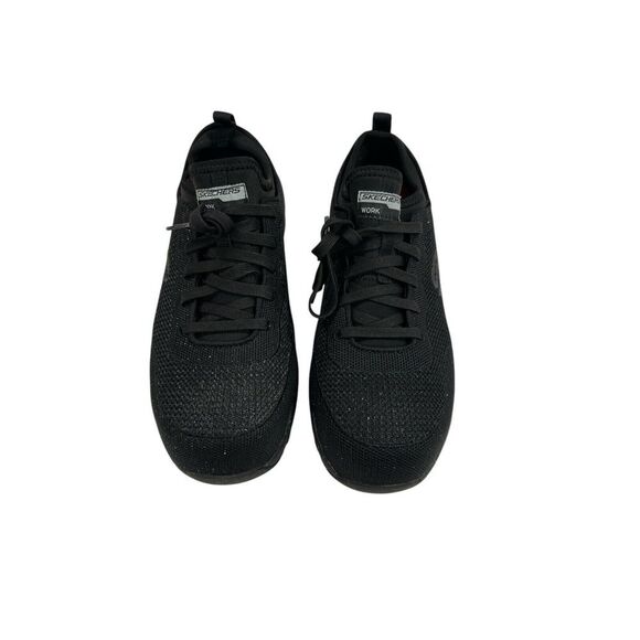 Skechers Bulkin Balran Womens Comp Toe Safety Work Sneakers 108033 Black Size 9 - Picture 4 of 8